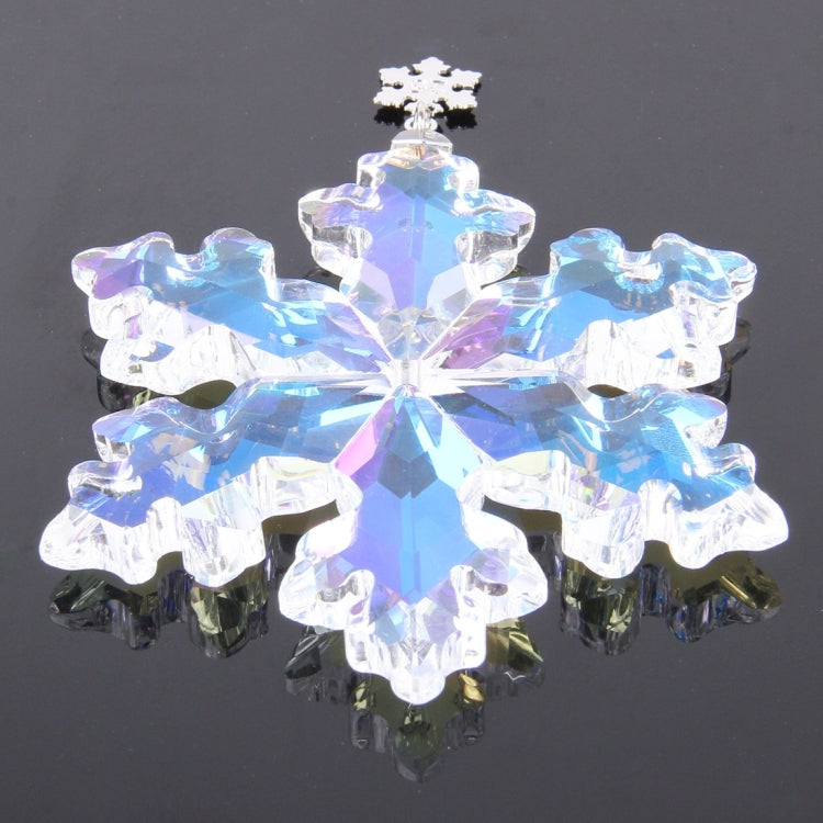 Car Ornaments Crystal Snowflake Hanging Decoration