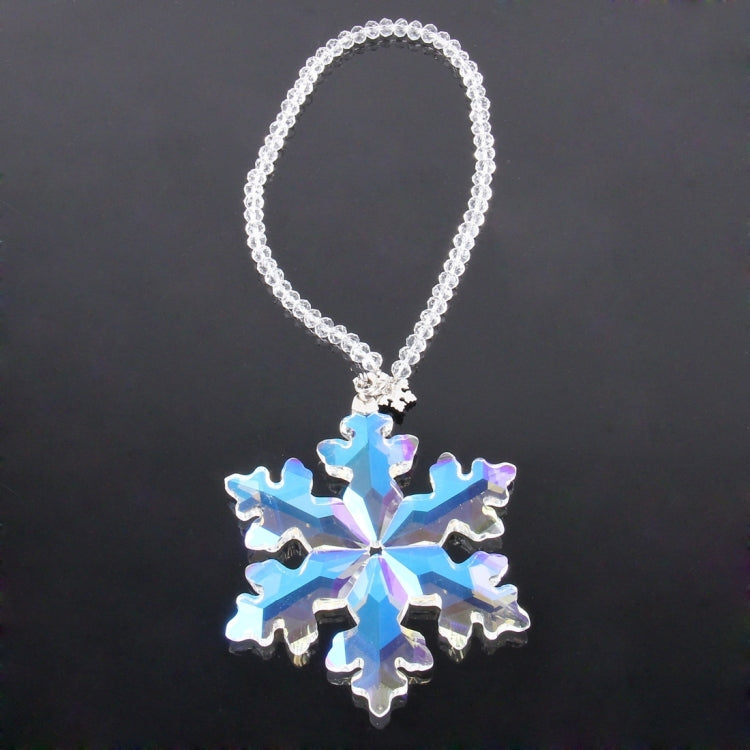Car Ornaments Crystal Snowflake Hanging Decoration