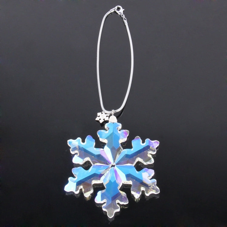 Car Ornaments Crystal Snowflake Hanging Decoration