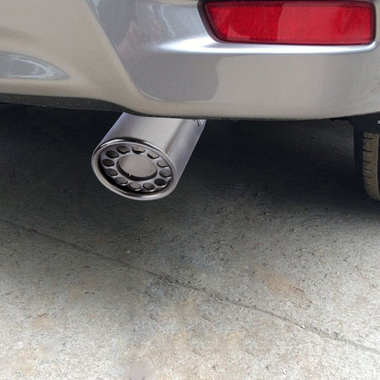 6057 Car Automobile Exhaust Pipe Muffler Modification Stainless Steel Tail Pipes (Inner Diameter 60mm)