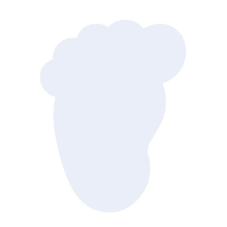 Baby in Car Happy Feet Shape Adoreable Style Car Free Sticker