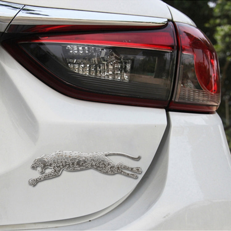 Running Leopard Shape Adoreable Style Car Free Sticker