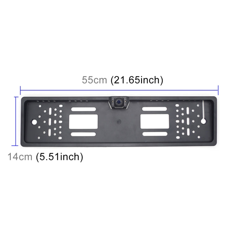 PZ421-WF Europe Car License Plate Frame 170 Degree WIFI Rear View Camera