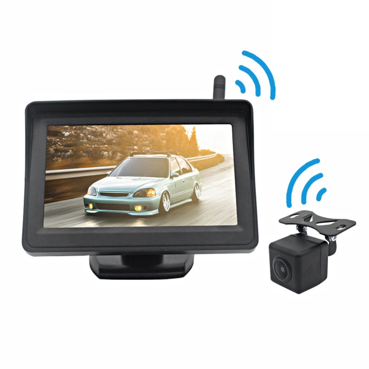 PZ612-W IP67 120 Degree Car Rearview Mirror Monitor