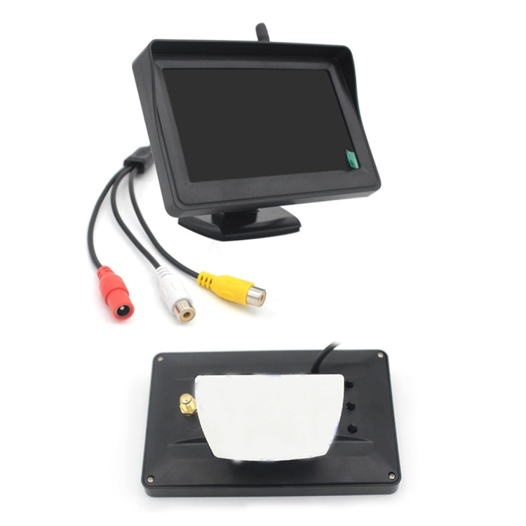 PZ612-W IP67 120 Degree Car Rearview Mirror Monitor