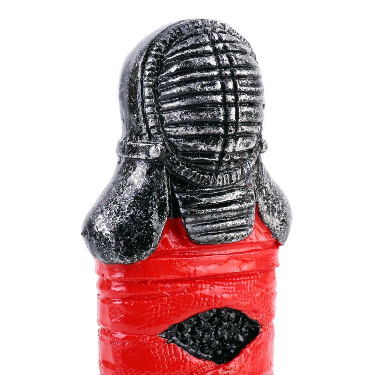 Universal Car Mask Leader Shape Metal Gear Shift Knob Modified Car Auto Transmission Shift Lever Knob