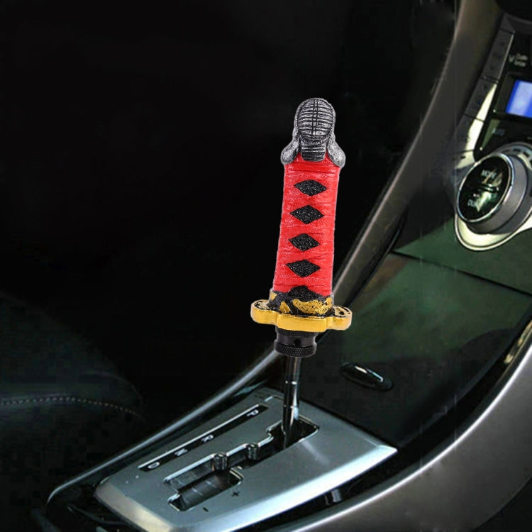 Universal Car Mask Leader Shape Metal Gear Shift Knob Modified Car Auto Transmission Shift Lever Knob