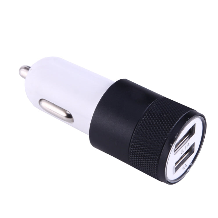 5V 2.1A/1A 2-Ports USB Universal Car Charger, For iPhone, iPad, Samsung, HTC, Sony, LG, Huawei, Lenovo, and other Smartphones or Tablet