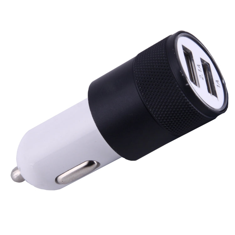 5V 2.1A/1A 2-Ports USB Universal Car Charger, For iPhone, iPad, Samsung, HTC, Sony, LG, Huawei, Lenovo, and other Smartphones or Tablet