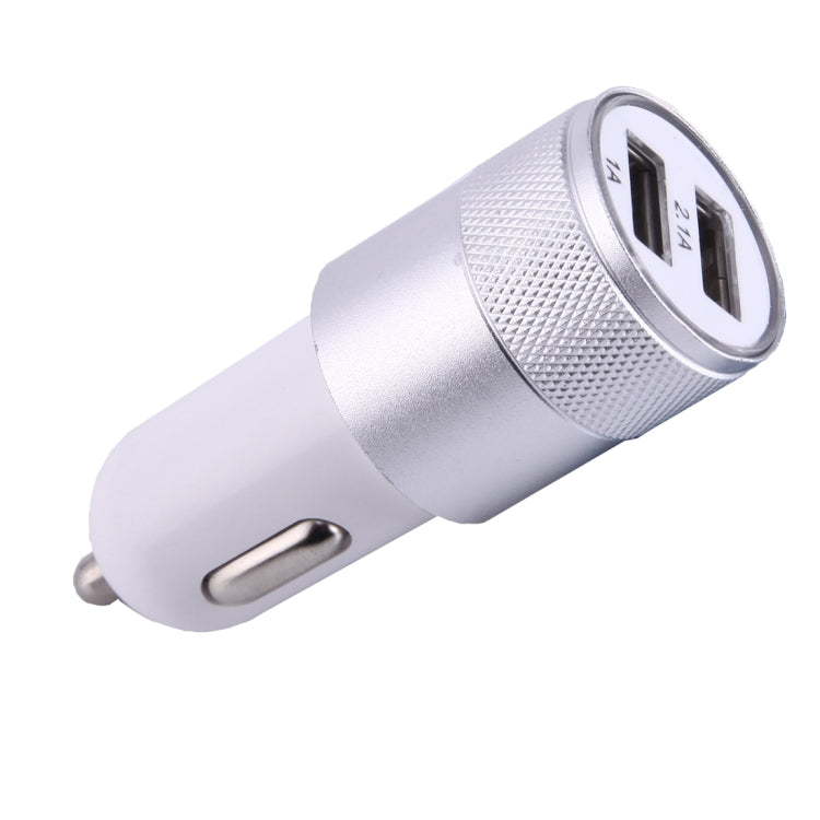 5V 2.1A/1A 2-Ports USB Universal Car Charger, For iPhone, iPad, Samsung, HTC, Sony, LG, Huawei, Lenovo, and other Smartphones or Tablet