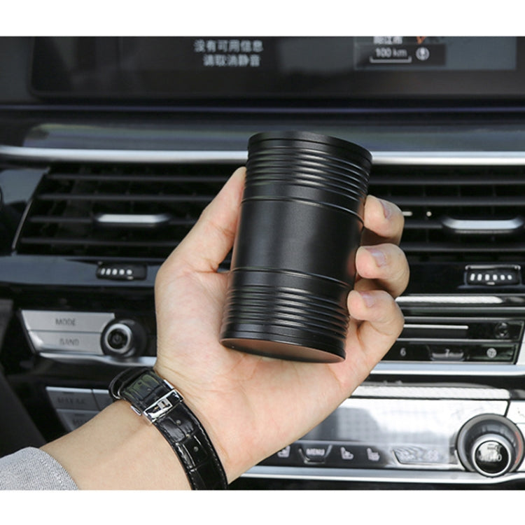 Universal Portable Car Metal Trash Rubbish Bin Ashtray