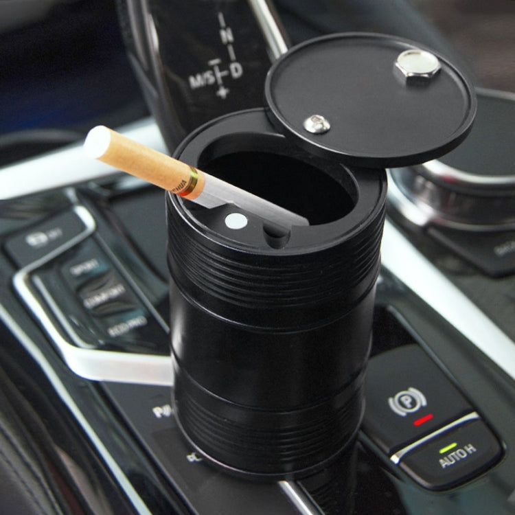 Universal Portable Car Metal Trash Rubbish Bin Ashtray