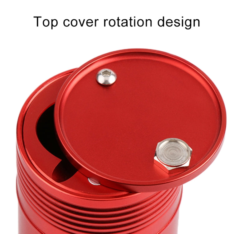 Universal Portable Car Metal Trash Rubbish Bin Ashtray