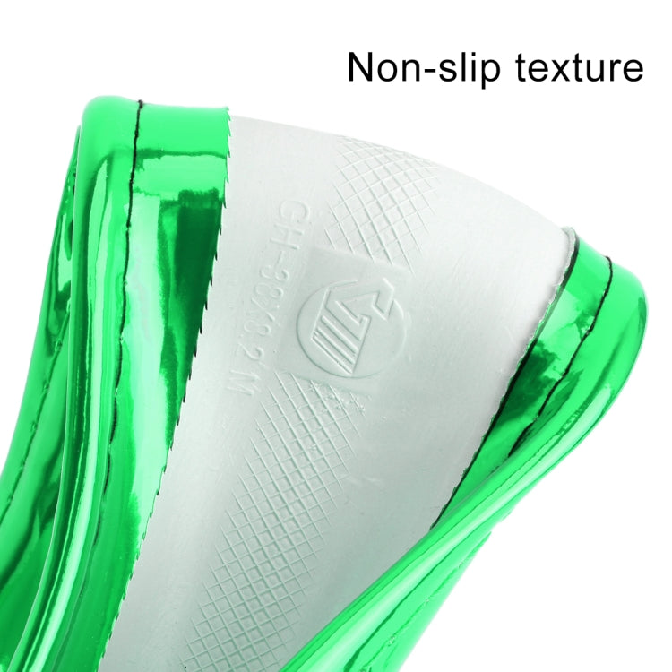 Universal Car Plating Matte Leather + Cotton Steering Wheel Cover, Diameter: 38cm