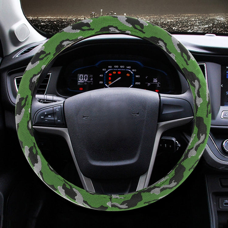Universal Car Camouflage Silicon Steering Wheel Cover, Diameter: 38cm
