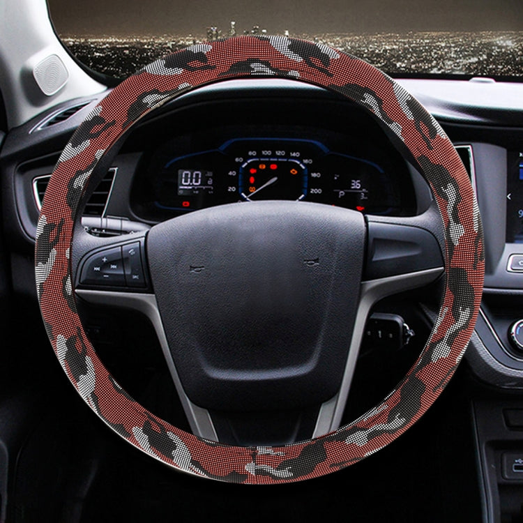 Universal Car Camouflage Silicon Steering Wheel Cover, Diameter: 38cm