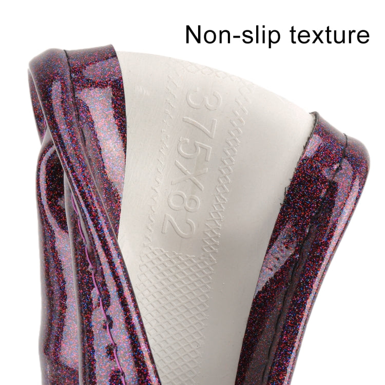 Universal Car Wave Texture Plating Leather Steering Wheel Cover, Diameter: 38cm