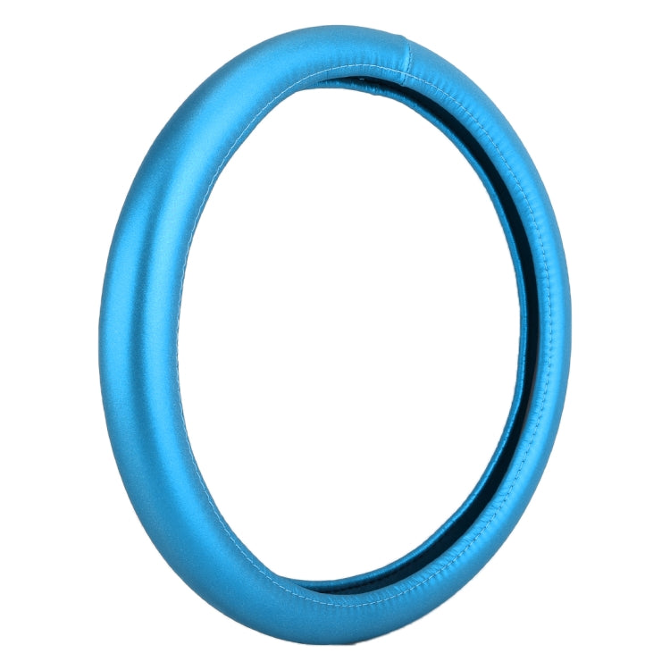 Universal Car Plating Leather Steering Wheel Cover, Diameter: 38cm