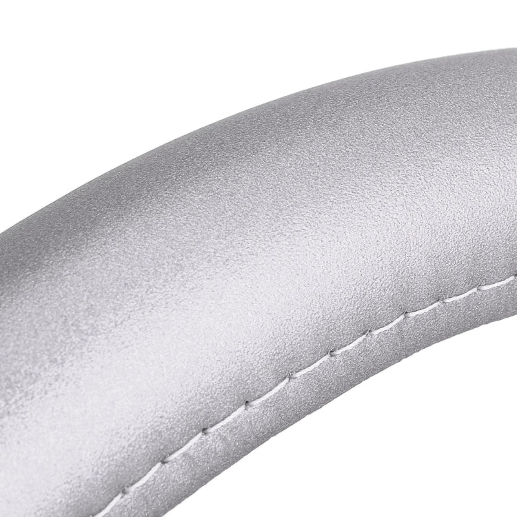 Universal Car Plating Leather Steering Wheel Cover, Diameter: 38cm