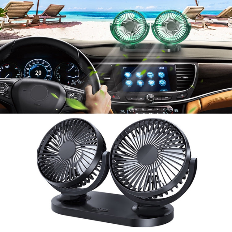 Multi-function Office Car Big Wind Force Mute Electric Fan