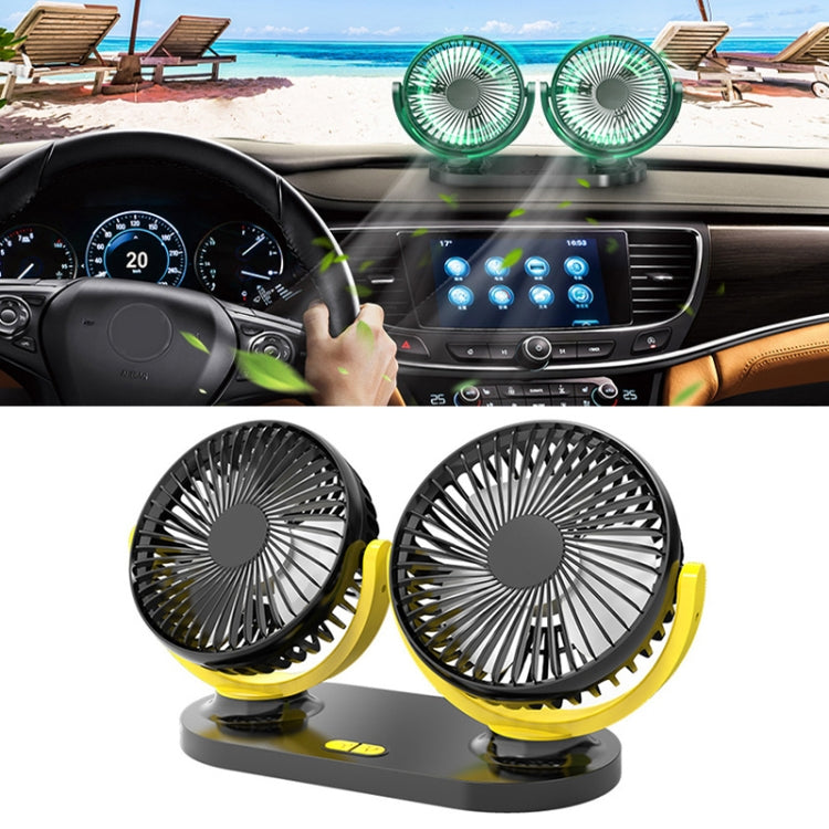 Multi-function Office Car Big Wind Force Mute Electric Fan