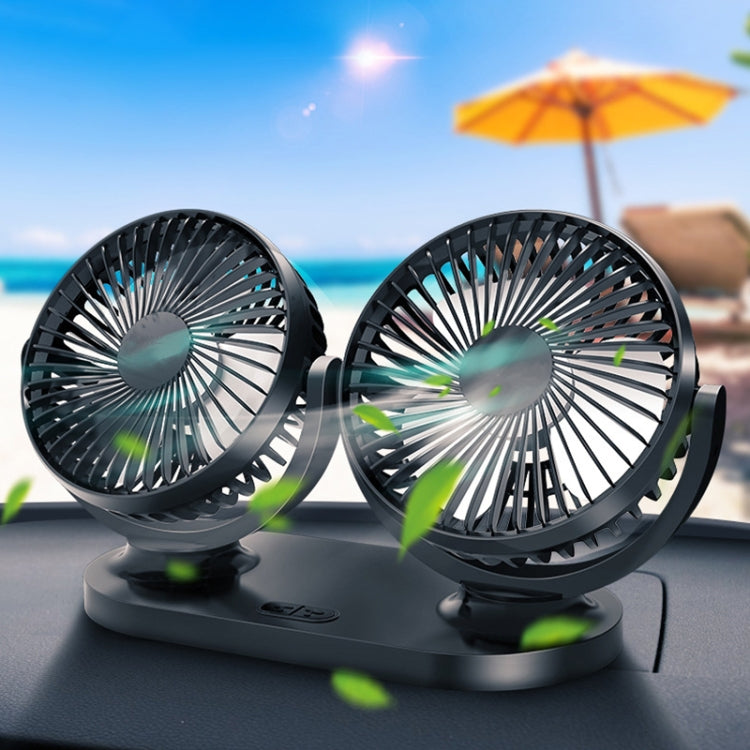Multi-function Office Car Big Wind Force Mute Electric Fan