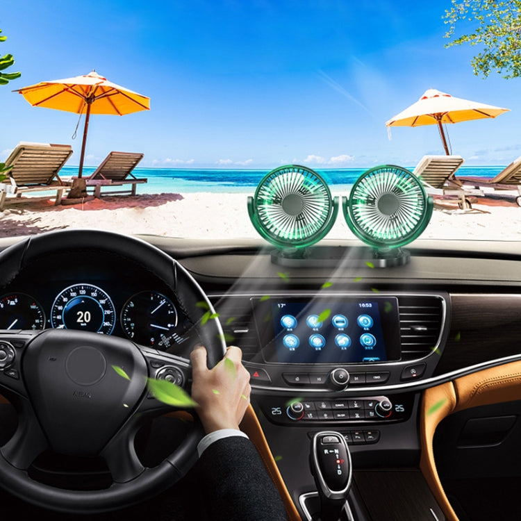 Multi-function Office Car Big Wind Force Mute Electric Fan