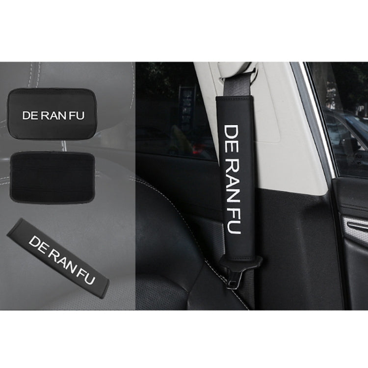 DERANFU Car Safety Cover Strap Seat Belt Shoulder Protector