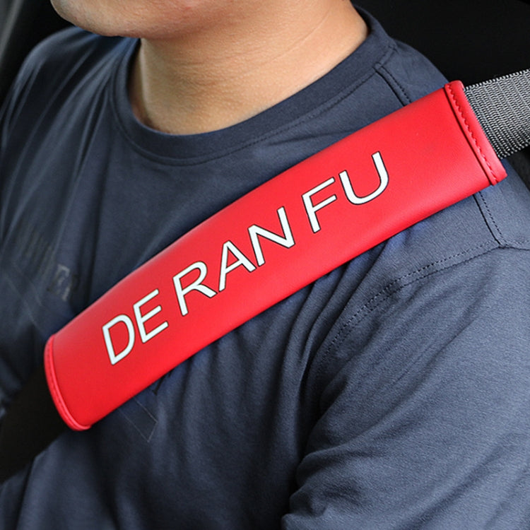 DERANFU Car Safety Cover Strap Seat Belt Shoulder Protector