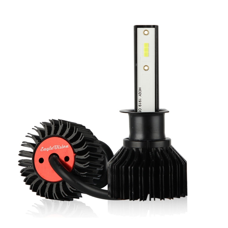 2 PCS EV13 H1 DC9-32V / 14W / 1400LM / 6000K IP67 Car LED Headlight Lamps (White Light)