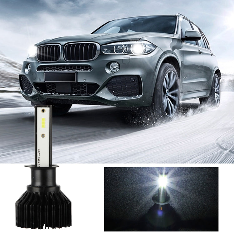 2 PCS EV13 H1 DC9-32V / 14W / 1400LM / 6000K IP67 Car LED Headlight Lamps (White Light)