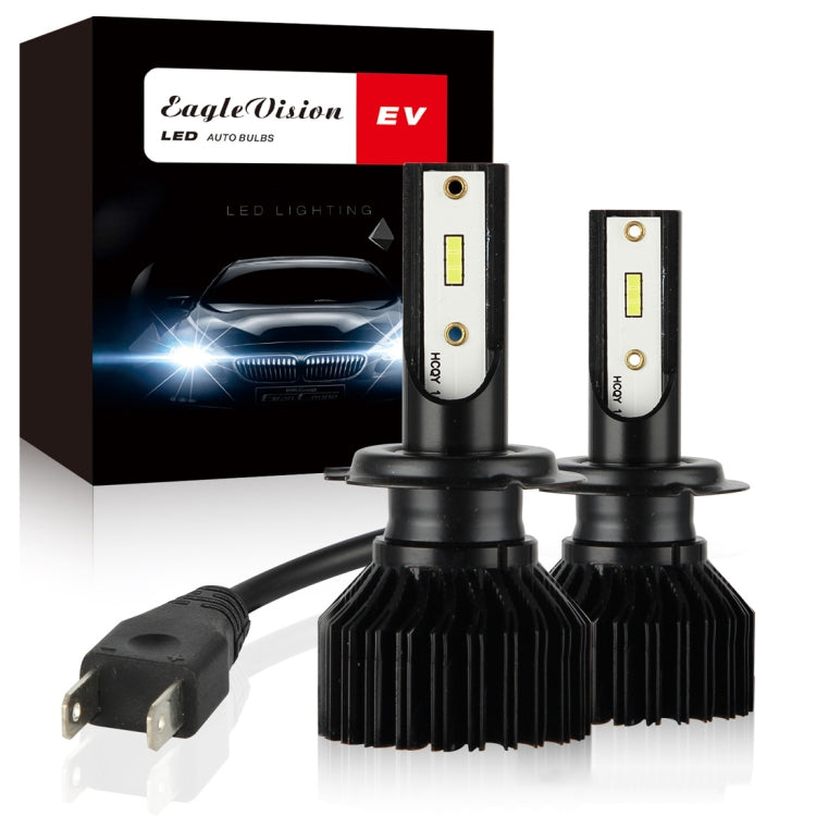2 PCS EV13 H7 DC9-32V / 14W / 1400LM / 6000K IP67 Car LED Headlight Lamps (White Light)