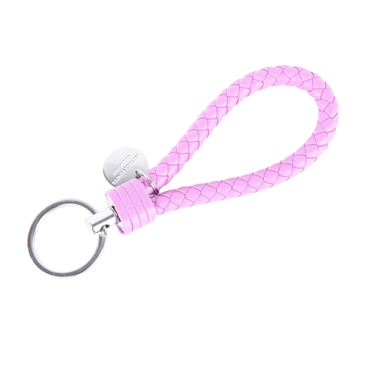 Car Key Ring Holder With Leather Strip