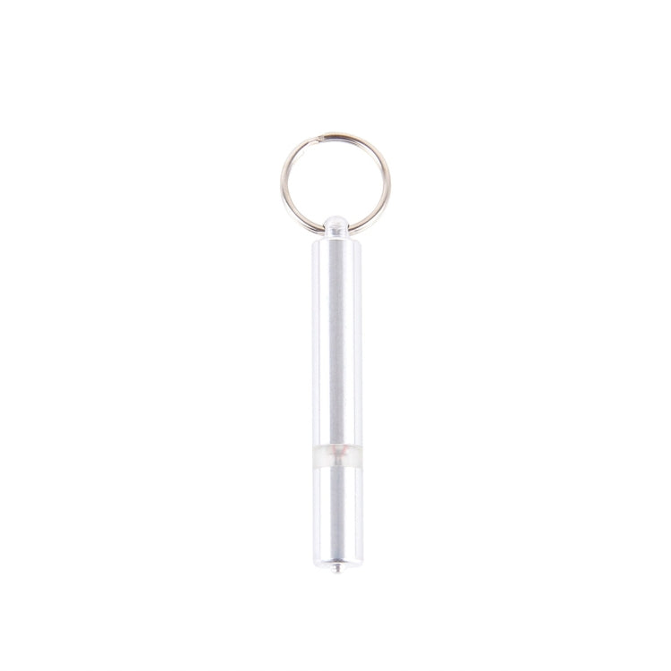 Car Anti-Static Key Ring Holder With White Light Lamp