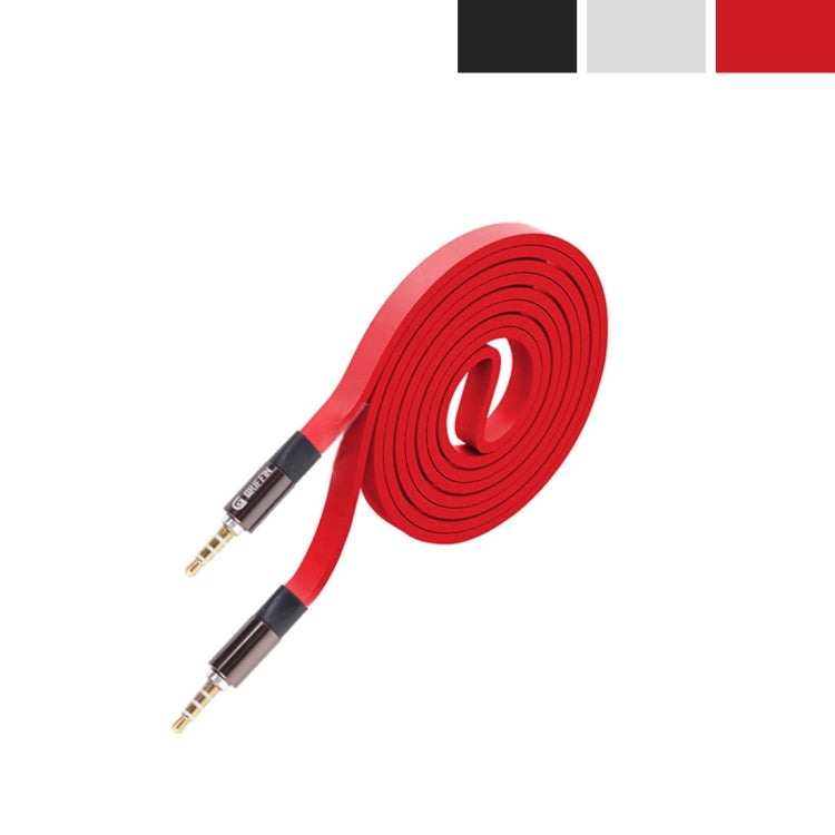 1M Audio Stereo Cable 3.5mm Stereo Aux Cable Audiophile Grade Male to Male Black+Red+White Random Color Delivery