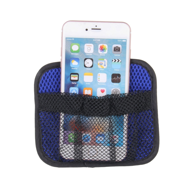 RUNDONG R-1031B Universal Car Trunk Elastic Storage Mesh Net Hammock Cargo Vehicle Organizer for Cell Phone Wallet