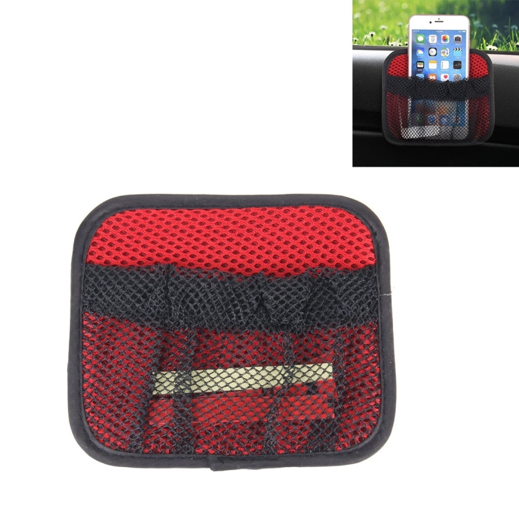 RUNDONG R-1031B Universal Car Trunk Elastic Storage Mesh Net Hammock Cargo Vehicle Organizer for Cell Phone Wallet