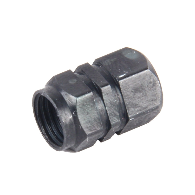 4PCS SA Metal Plated Hexagon Shape Universal Tire Valve Stem Cap