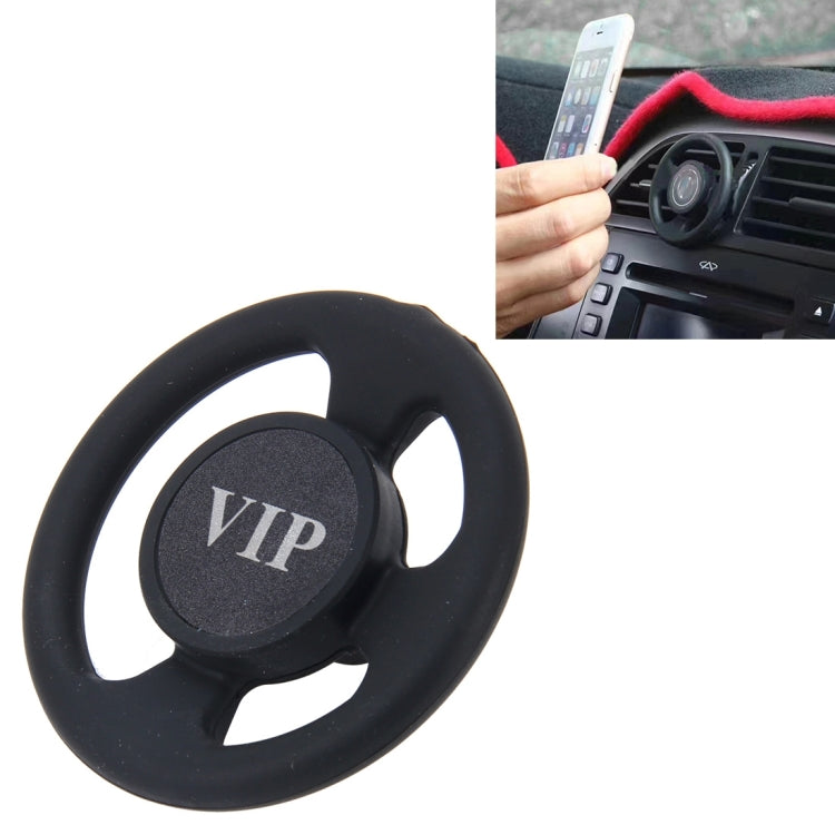 Steering Wheel Shape Car  Phone Holder Mobile Phone Holder, For iPhone, Galaxy, Huawei, Xiaomi, Sony, LG, HTC, Google and other Smartphones