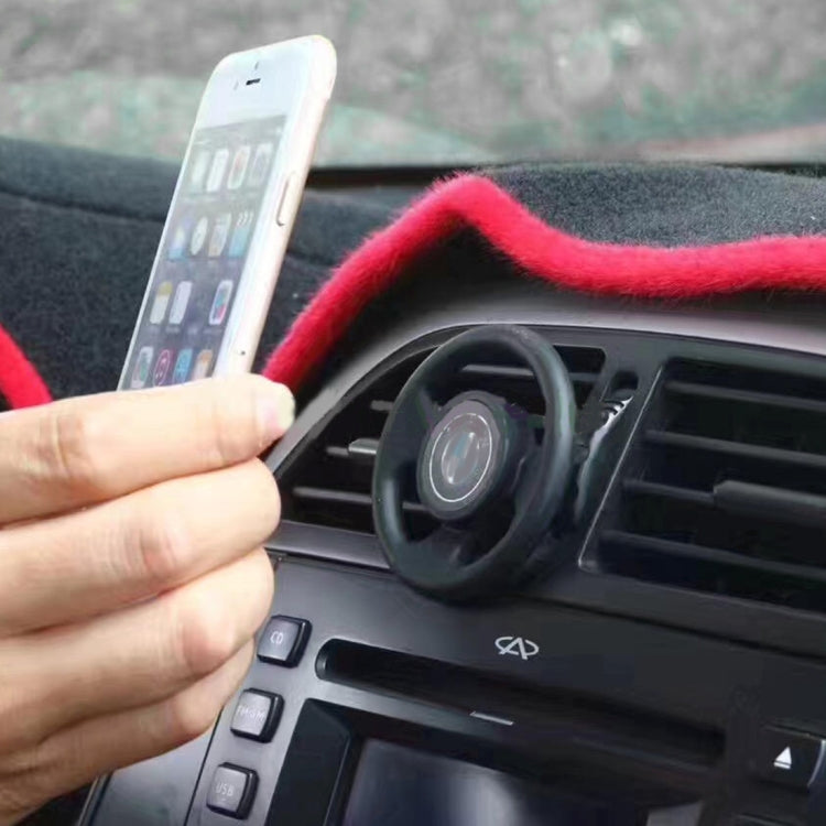 Steering Wheel Shape Car  Phone Holder Mobile Phone Holder, For iPhone, Galaxy, Huawei, Xiaomi, Sony, LG, HTC, Google and other Smartphones