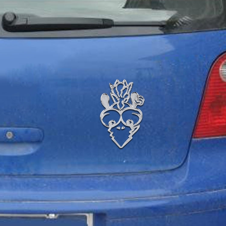 Elf  Shape Car Plastic Decorative Stickerï¼ŒSize: 8 x 12.5 cm