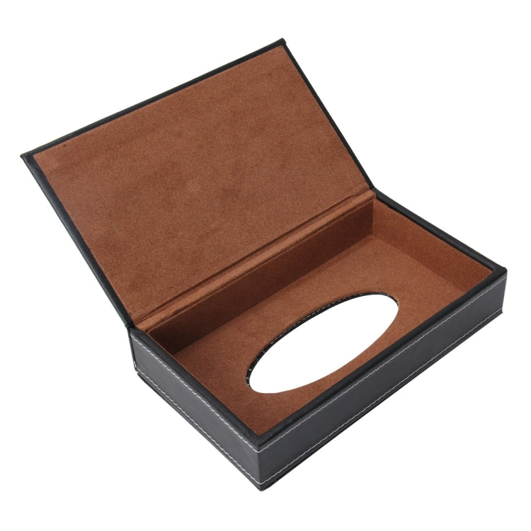 Universal Home Office Hotel Car Facial Tissue Box Case Holder Tissue Box Fashion and Simple Paper Napkin Bag (Not Include Napkin)