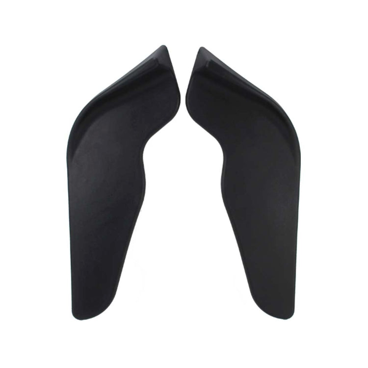 2 PCS Universal Fit Car Front Bumper Spoiler Lip Splitter Diffuser SUV ABS Front Shovel, Length: 68cm