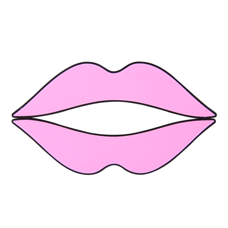 2 PCS Lip Shape Cartoon Style PVC Car Auto Protection Anti-scratch Door Guard Decorative Sticker