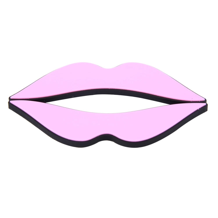 2 PCS Lip Shape Cartoon Style PVC Car Auto Protection Anti-scratch Door Guard Decorative Sticker
