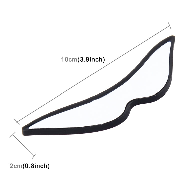 2 PCS Lip Shape Cartoon Style PVC Car Auto Protection Anti-scratch Door Guard Decorative Sticker