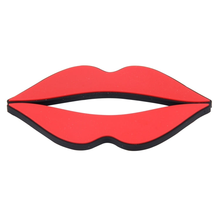 2 PCS Lip Shape Cartoon Style PVC Car Auto Protection Anti-scratch Door Guard Decorative Sticker