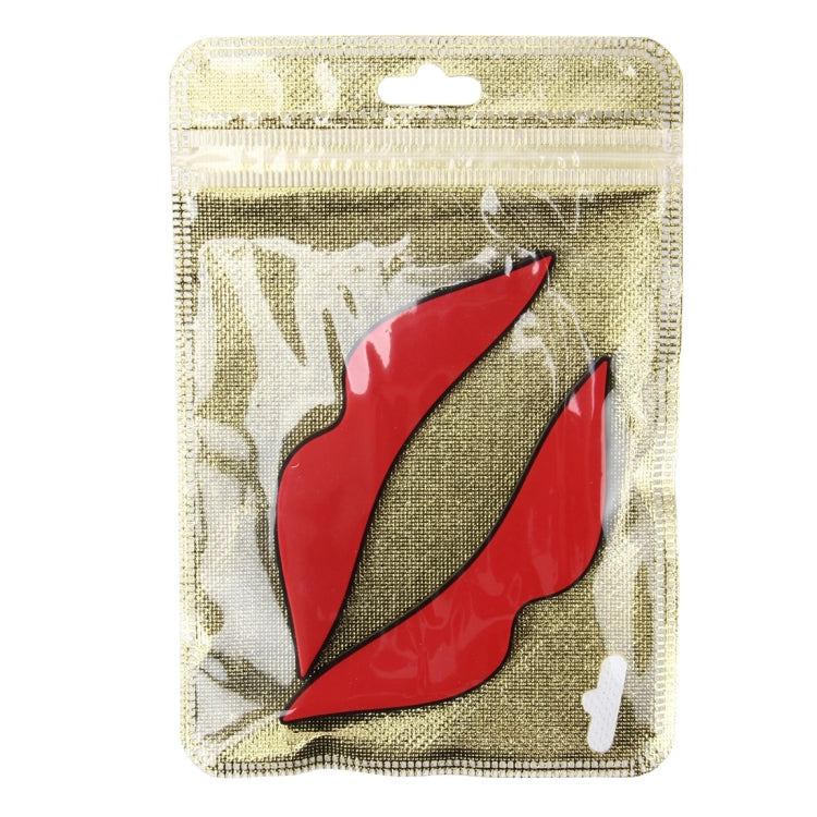 2 PCS Lip Shape Cartoon Style PVC Car Auto Protection Anti-scratch Door Guard Decorative Sticker