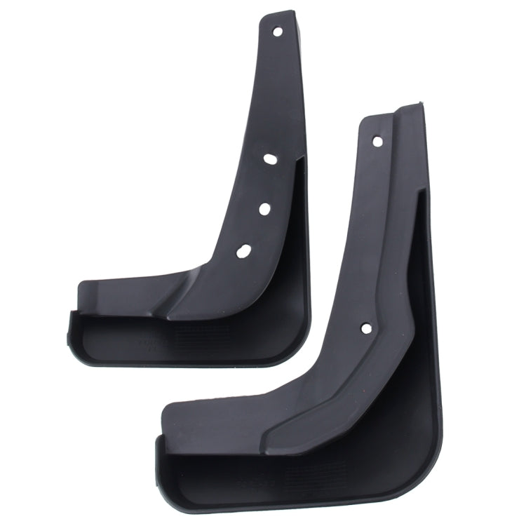 4 PCS Car Auto Semi-Rigid PVC Splash Flaps Mudguards Fender Guard for Audi A3 Sedan