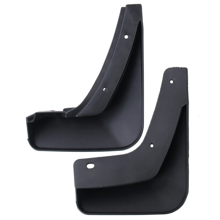 4 PCS Car Auto Semi-Rigid PVC Splash Flaps Mudguards Fender Guard for Geely Emgrand GS